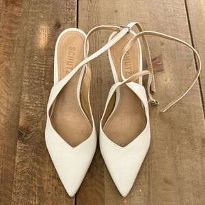 SCHUTZ Shuri Ankle strap Women's Slingback Heels